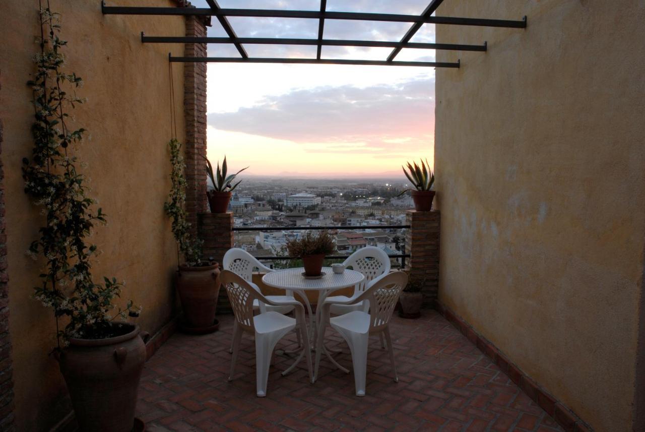Carmen En El Albaicin Con Jardin Y Vistas Lägenhet Granada Exteriör bild